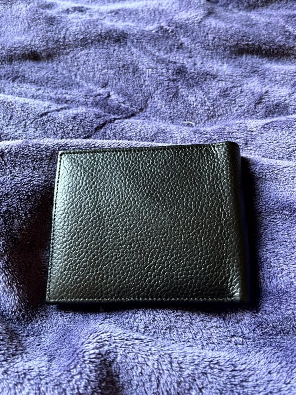 Men's RFID Black Bifold Wallet